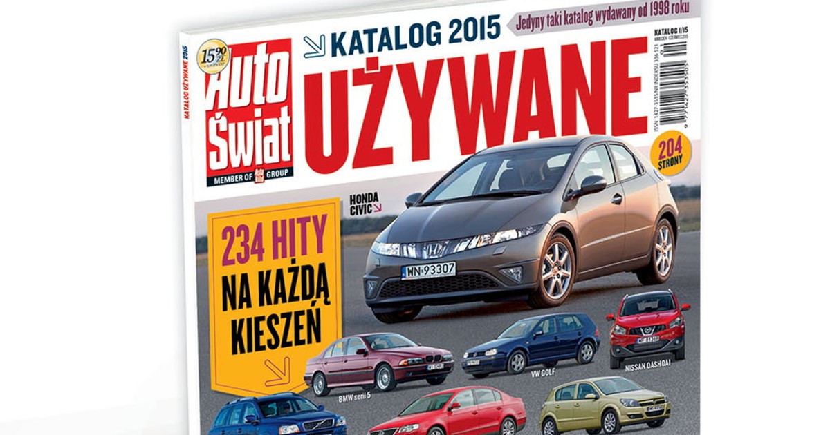 Katalog „Samochody Używane 2015” – jak kupić dobre używane auto