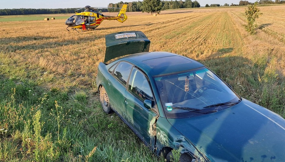 Pijany kierowca spowodował wypadek. Zderzyło się pięć samochodów