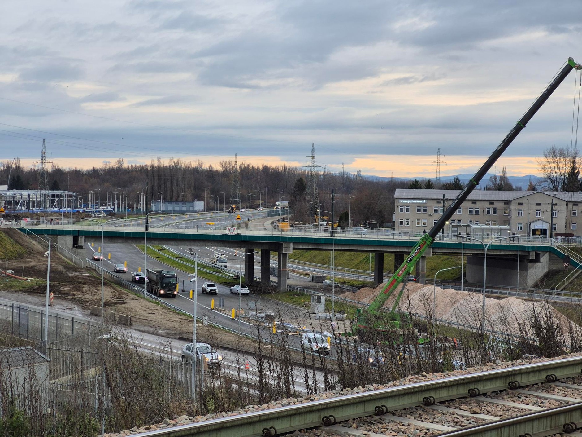 Otwarcie 1 pasa ruchu na S7 na odc. pomiędzy węzłami Grębałów-Nowa Huta