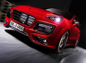 Porsche Cayenne - krwista czerwień i 700 koni