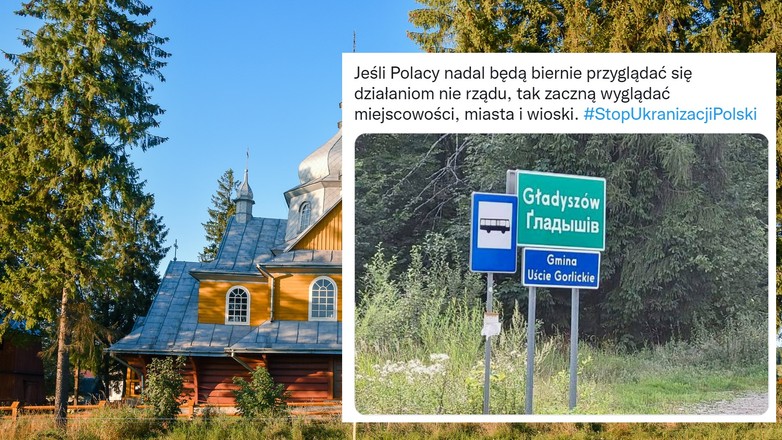 Polskie znaki z ukraińskimi podpisami? Nic z tych rzeczy, ale w sieci burza