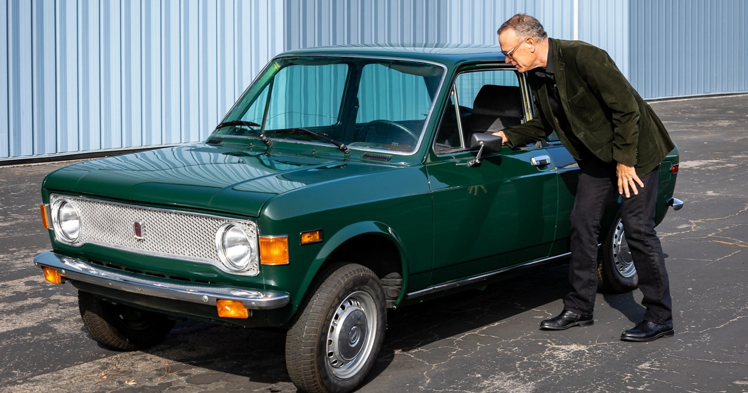Fiat 128 Toma Hanksa sprzedany na aukcji