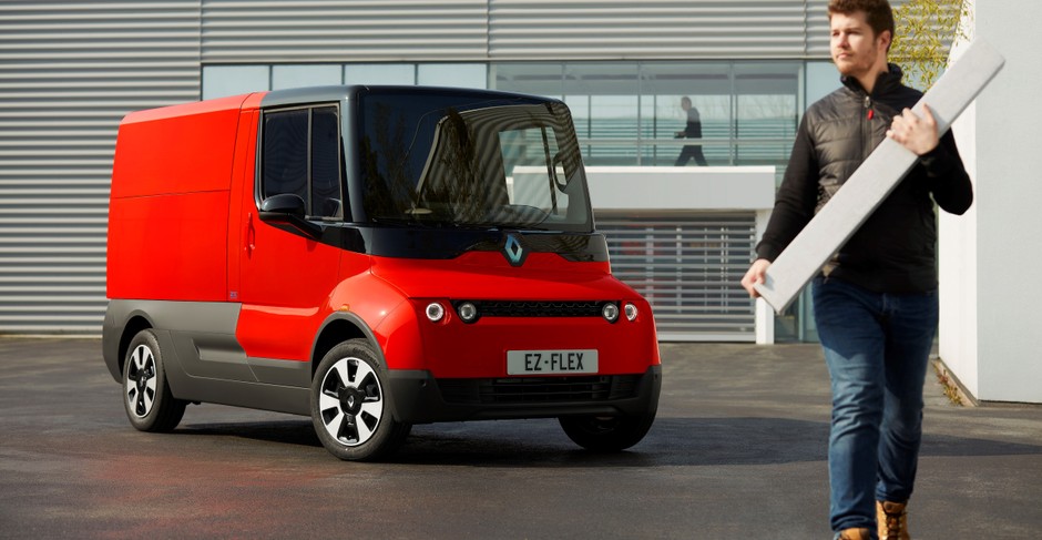 Renault EZ-FLEX, czy tak będą wyglądać dostawczaki przyszłości?