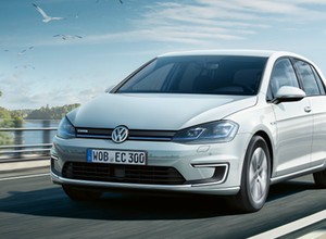 Volkswagen e-Golf z Drezna