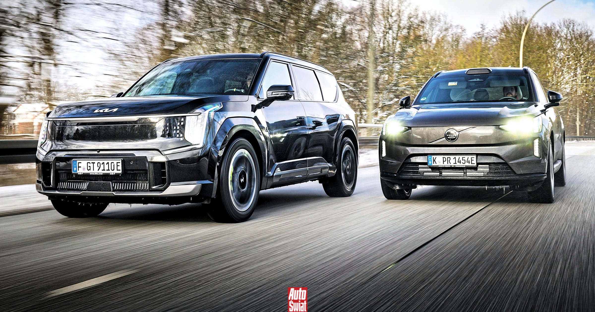 Pojedynek flagowych SUV-ów. Volvo EX90 stanęło do walki z Kią EV9