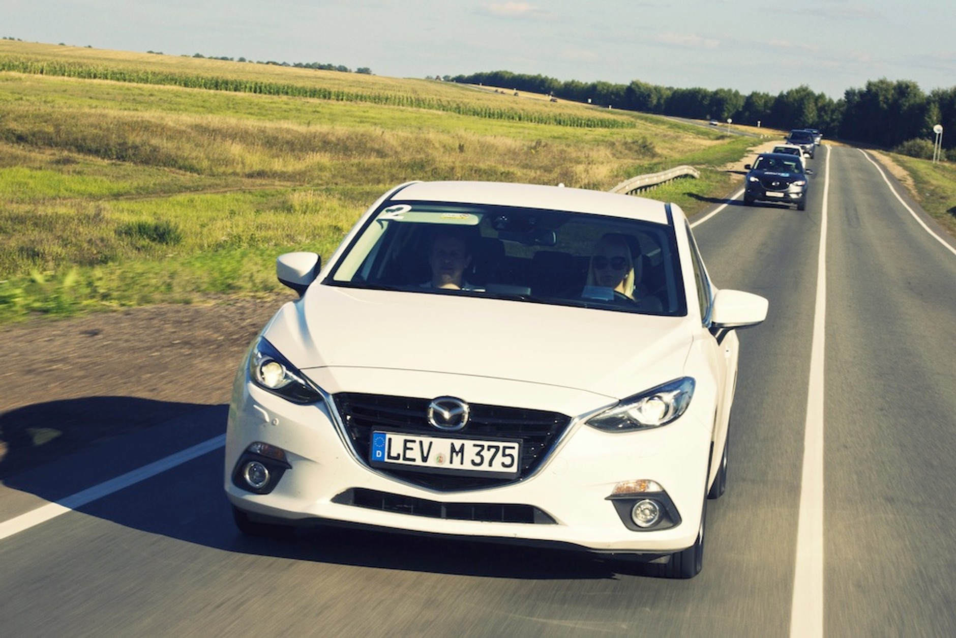 Nowa Mazda 3 na Syberii