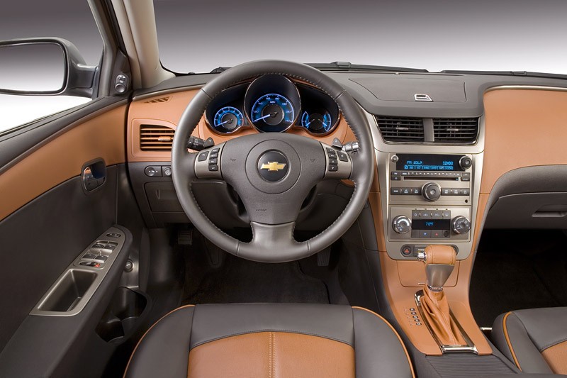 Chevrolet Malibu północnoamerykańskim samochodem roku 2008