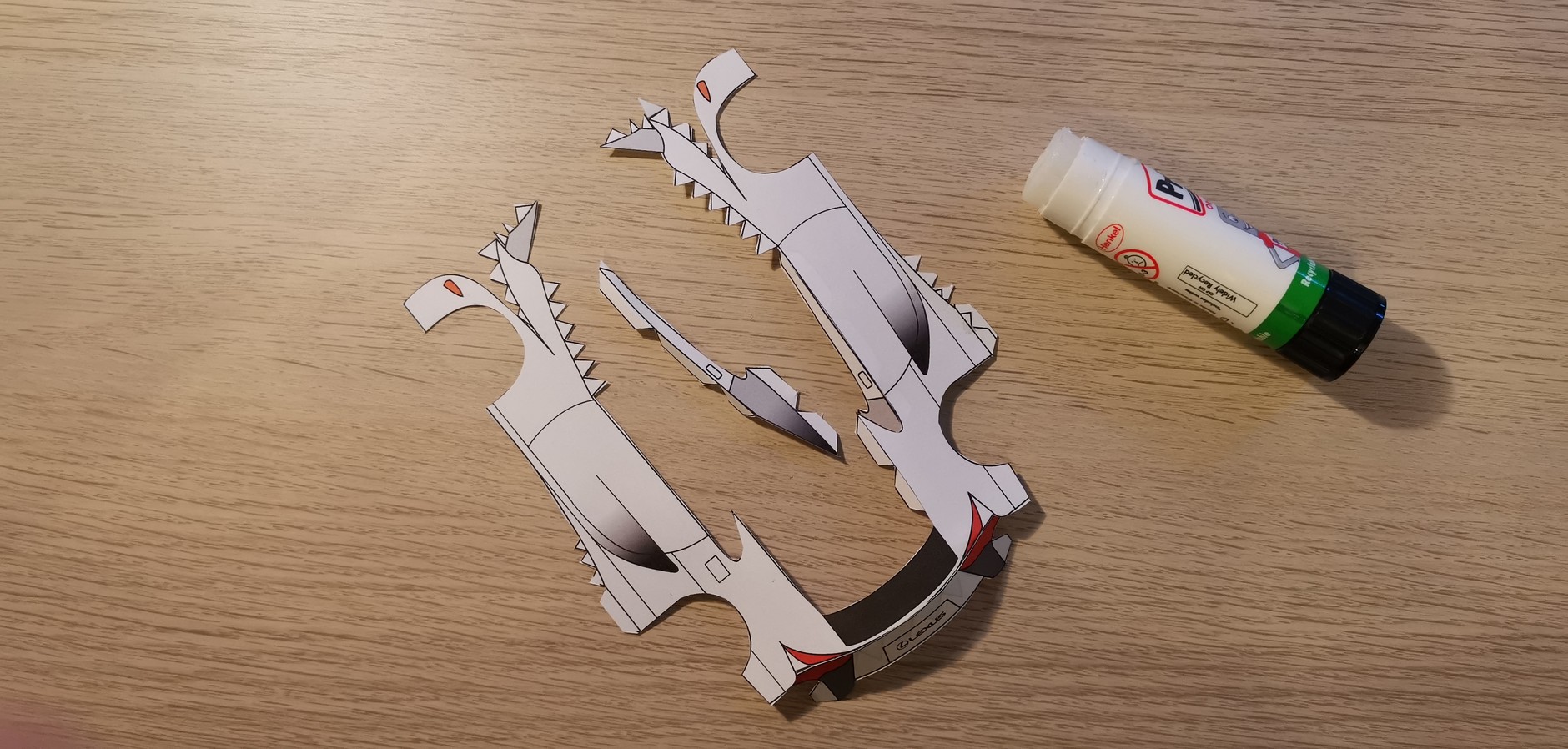 Lexus LFA – origami