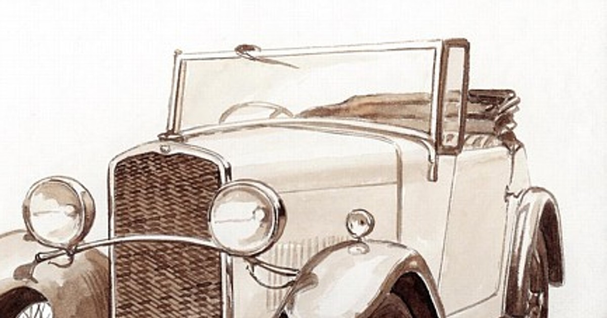 Triumph Super Seven 1930 rok Anglia