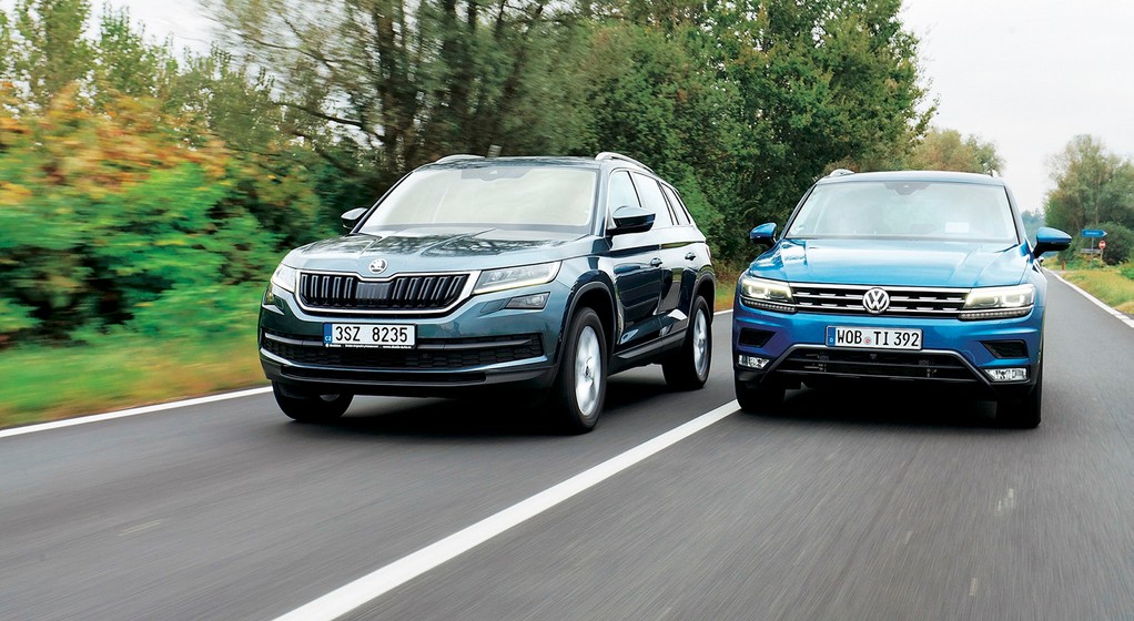 Porównanie: Skoda Kodiaq kontra VW Tiguan