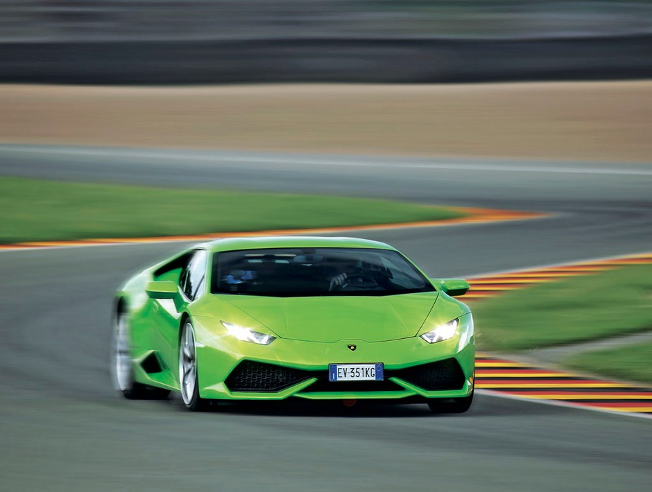Lamborghini Huracan - Adrenalina i prędkość są zielone