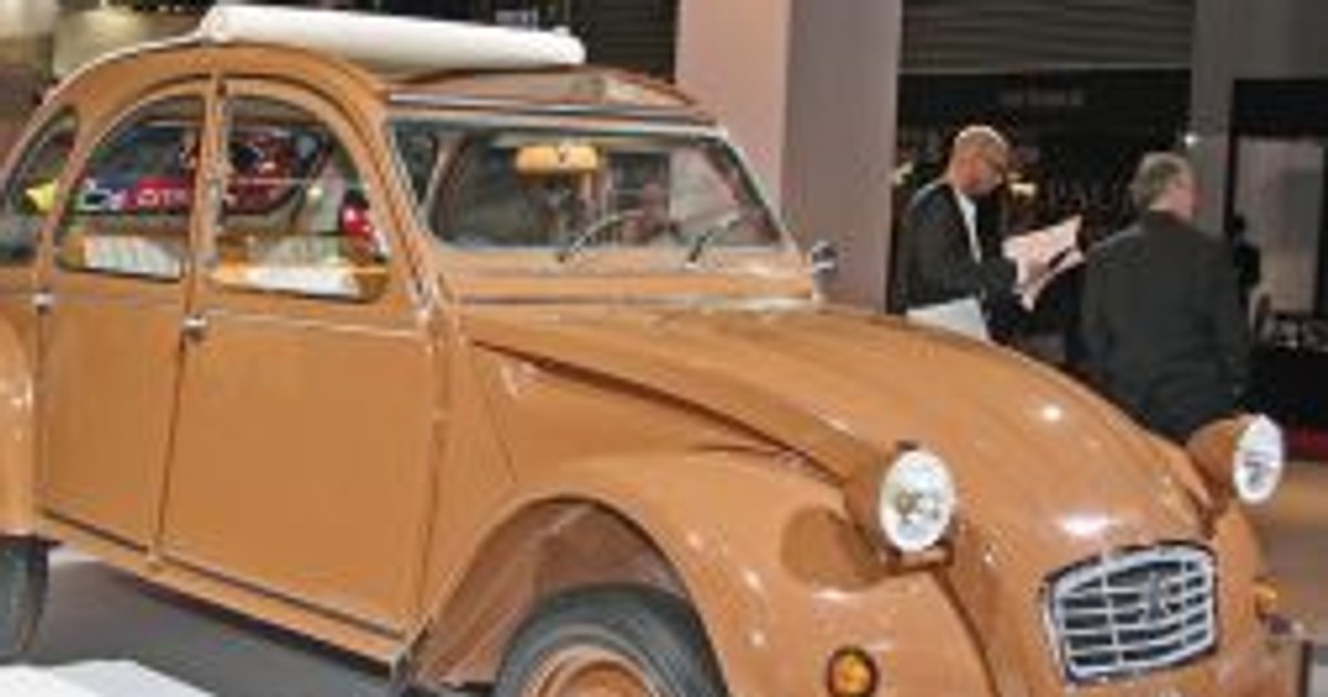 Paryż 2008: Citroën 2 CV świętuje swoje sześćdziesiąte urodziny