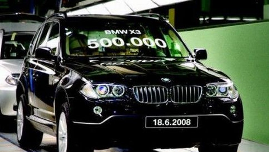 Jubileusz produkcyjny BMW X3