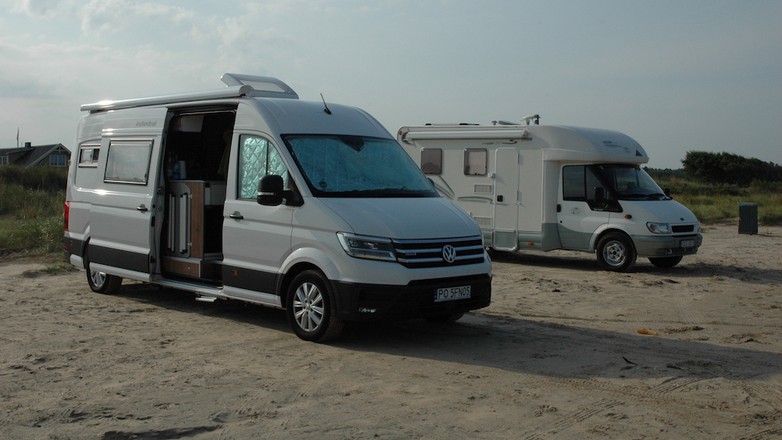 Volkswagen Crafter kamper – podróż po Norwegii