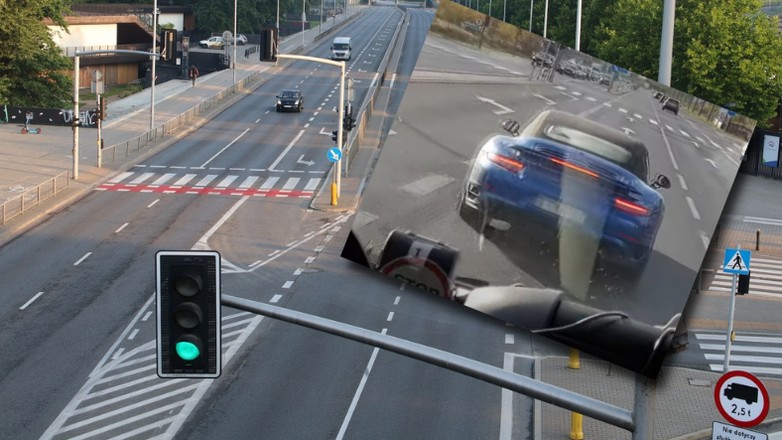 Myślał, że jest "królem szosy". Karał innych powolną jazdą