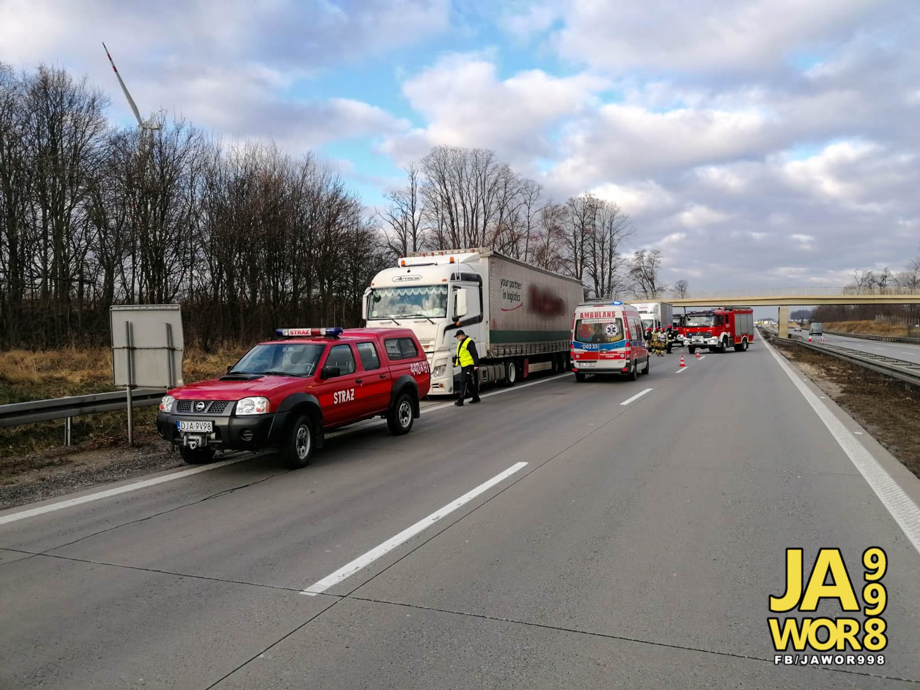 Koszmarny wypadek na dolnośląskim odcinku A4