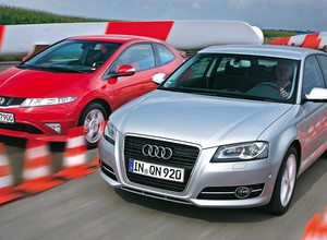 Audi A3 1.2 TFSI kontra Honda Civic 1.4 i-VTEC: Armagedon  z turbodoładowaniem