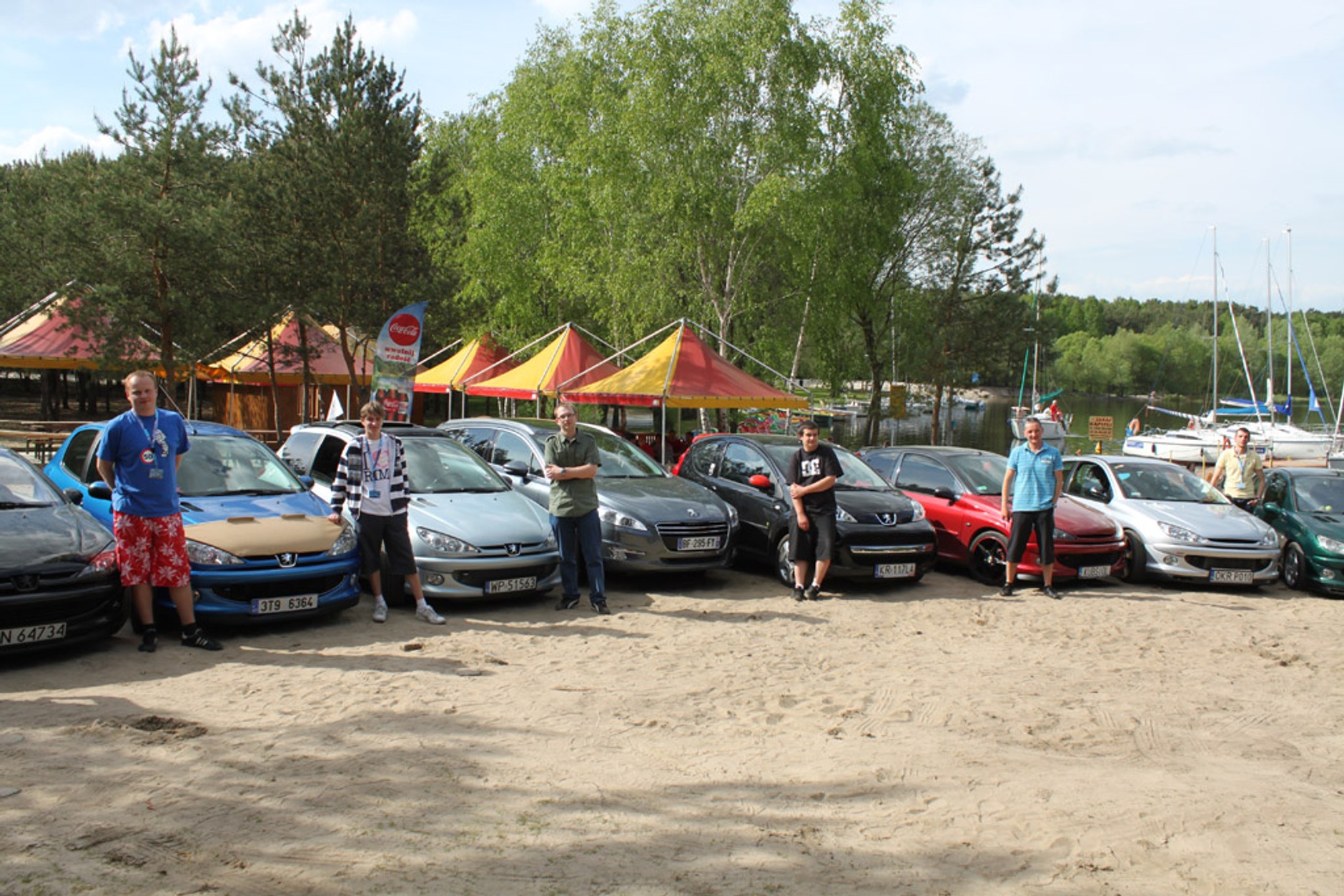 Zlot 206club.net: 50 Peugeotów w jednym miejscu