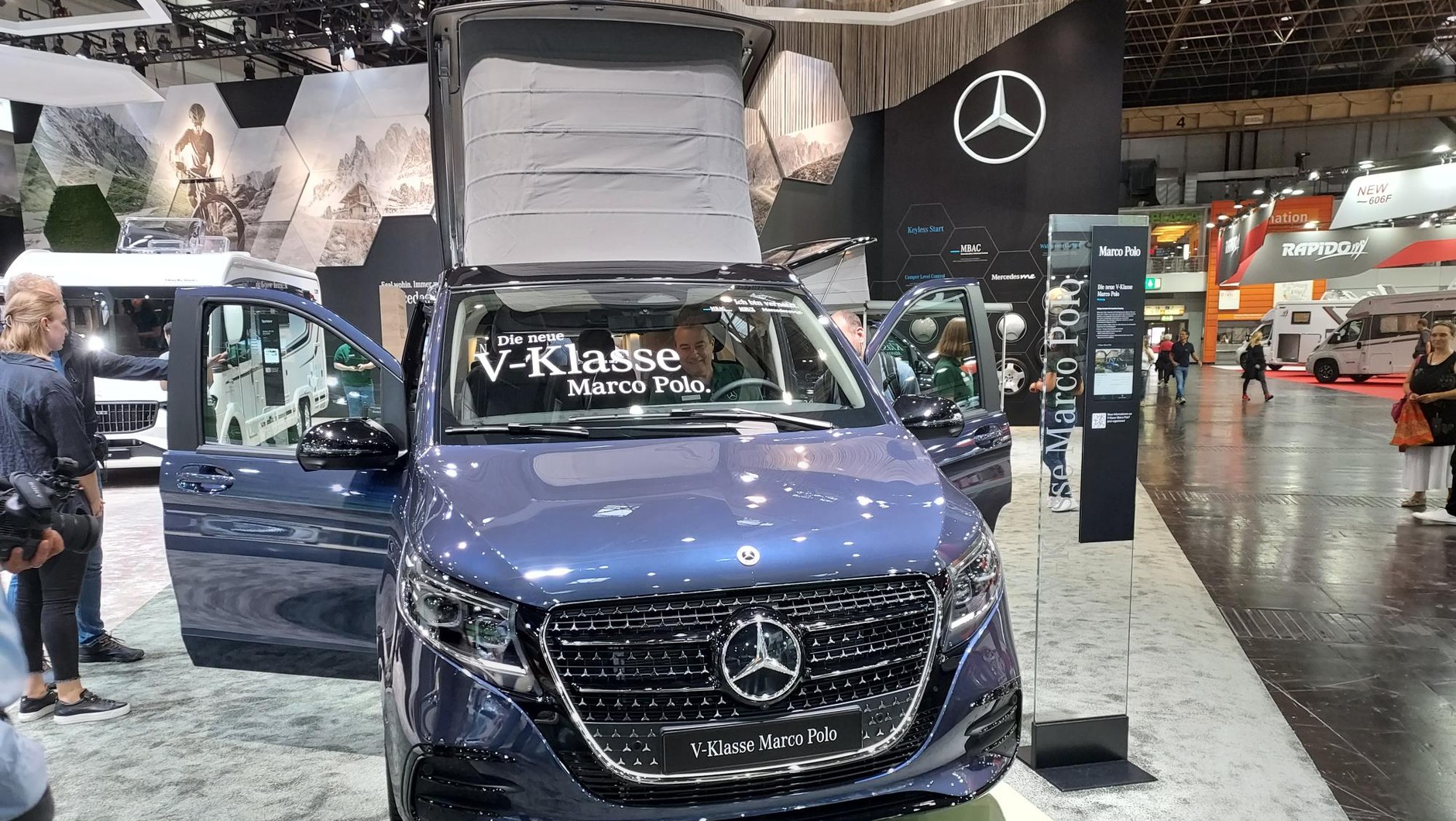 Caravan Salon 2023. Mercedes Marco Polo