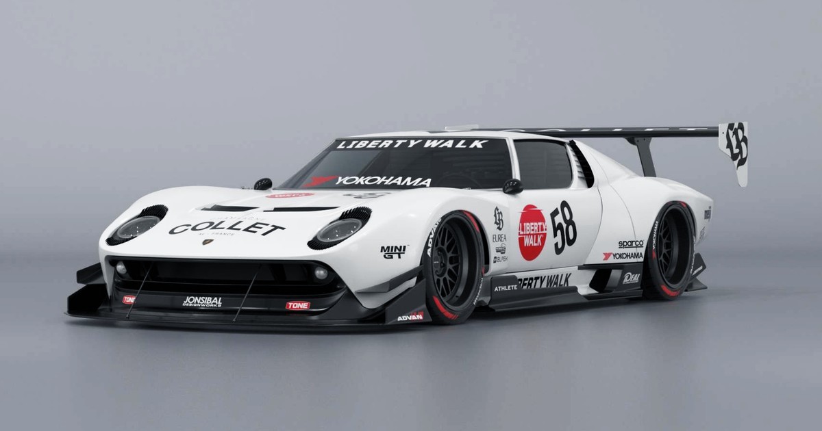LB-Silhouette WORKS GT Lamborghini Miura