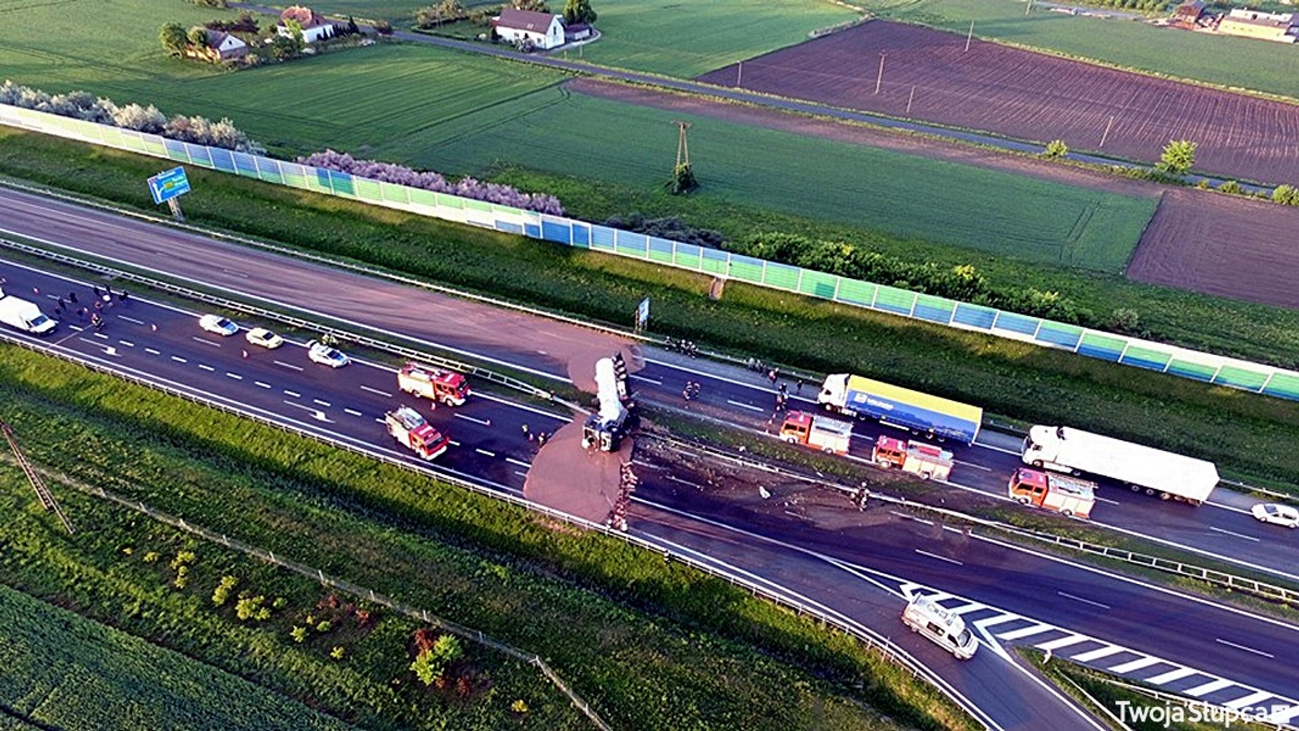 Czekolada na autostradzie A2