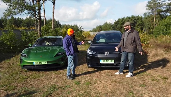 Auta bez ściemy - Porsche Taycan 4S kontra Volkswagen ID.3