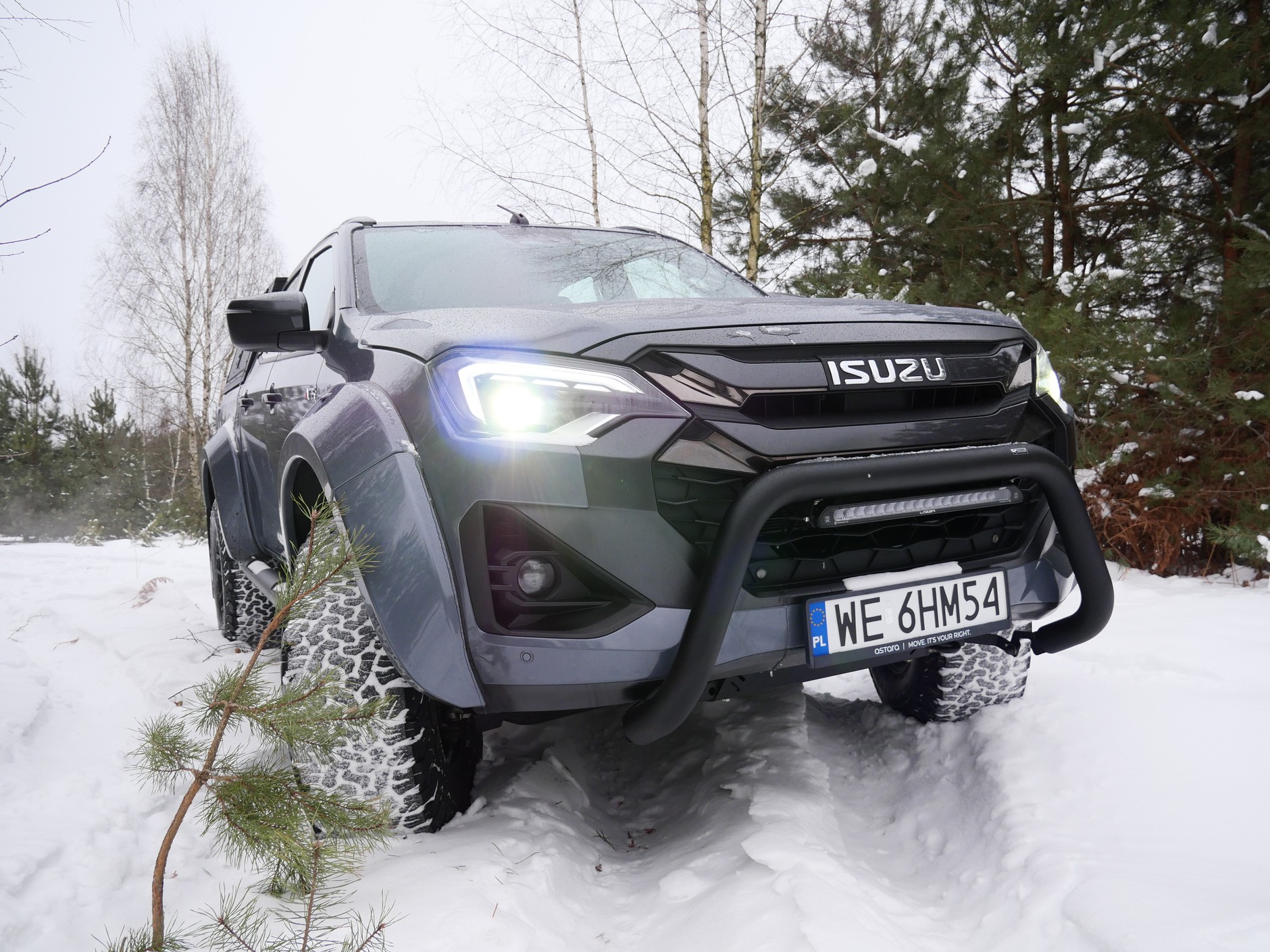 Isuzu D-Max z pakietem Arctic Trucks
