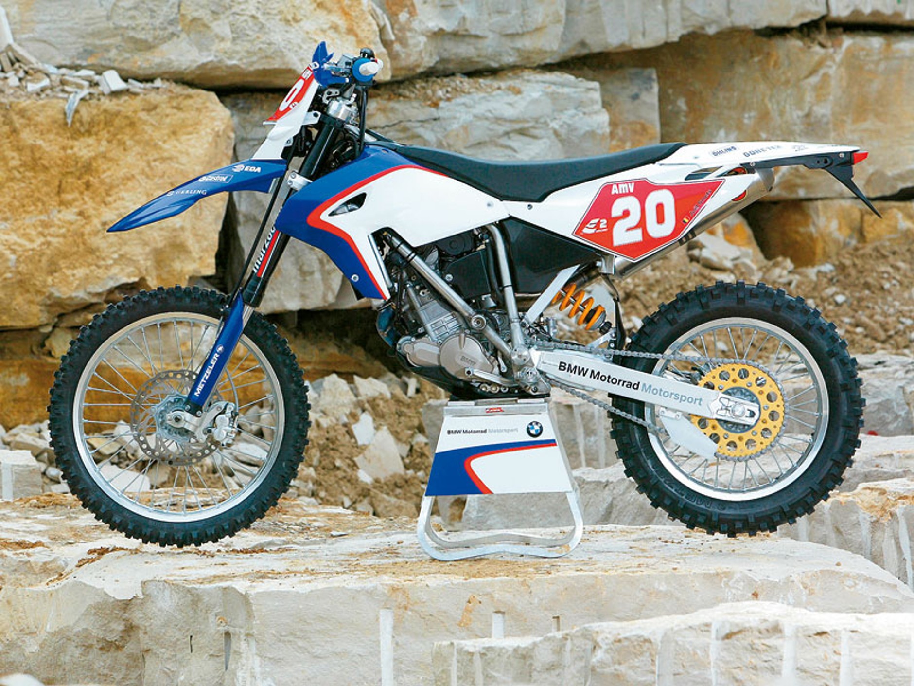 BMW 450 Sportenduro: prototyp wyścigowego motocykla
