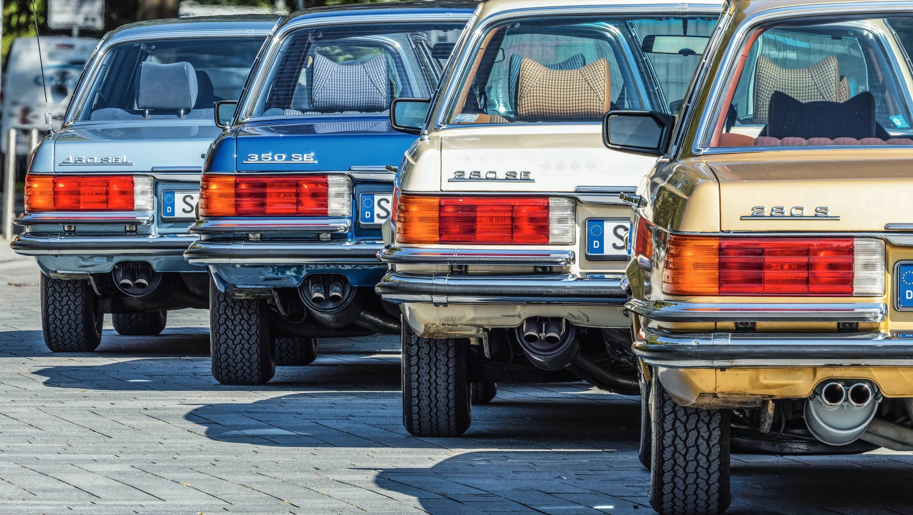 Mercedes klasy S W116: zestawienie 4 wersji silnikowych