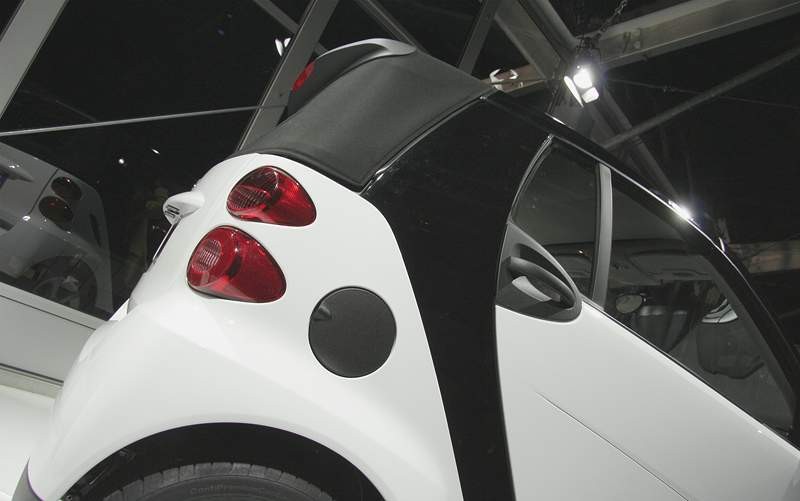 Smart ForTwo: premiera na dachu