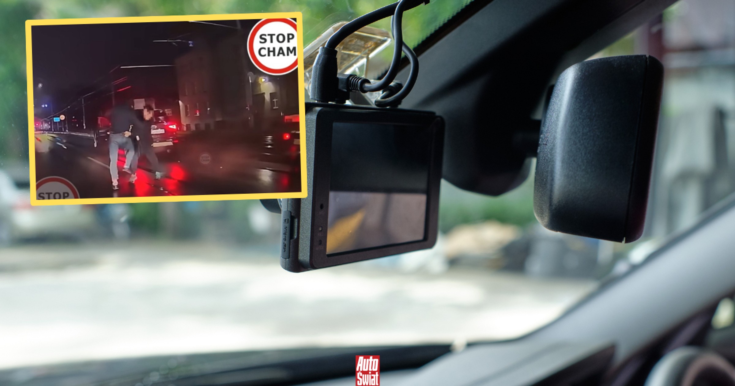 Zaskakujące sceny na drodze krajowej w Bytomiu. Zaczęli okładać się pięściami [WIDEO]