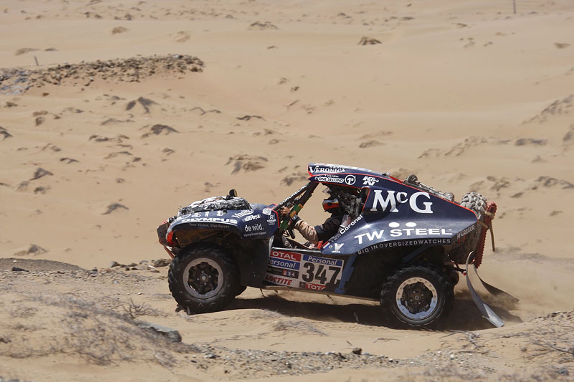 Rajd Dakar 2010: Przygoński już 8, Sonik broni honoru (12. etap na żywo, wyniki, foto)