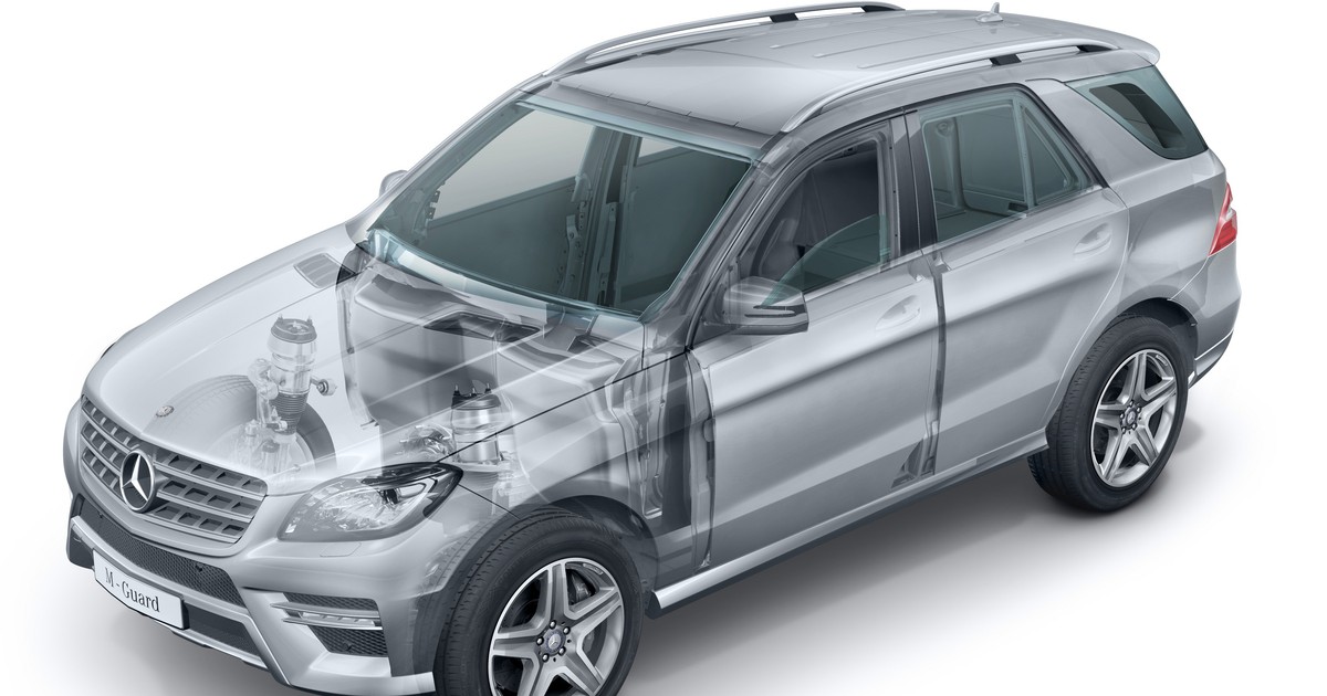 Mercedes Klasa M Guard nas ochroni