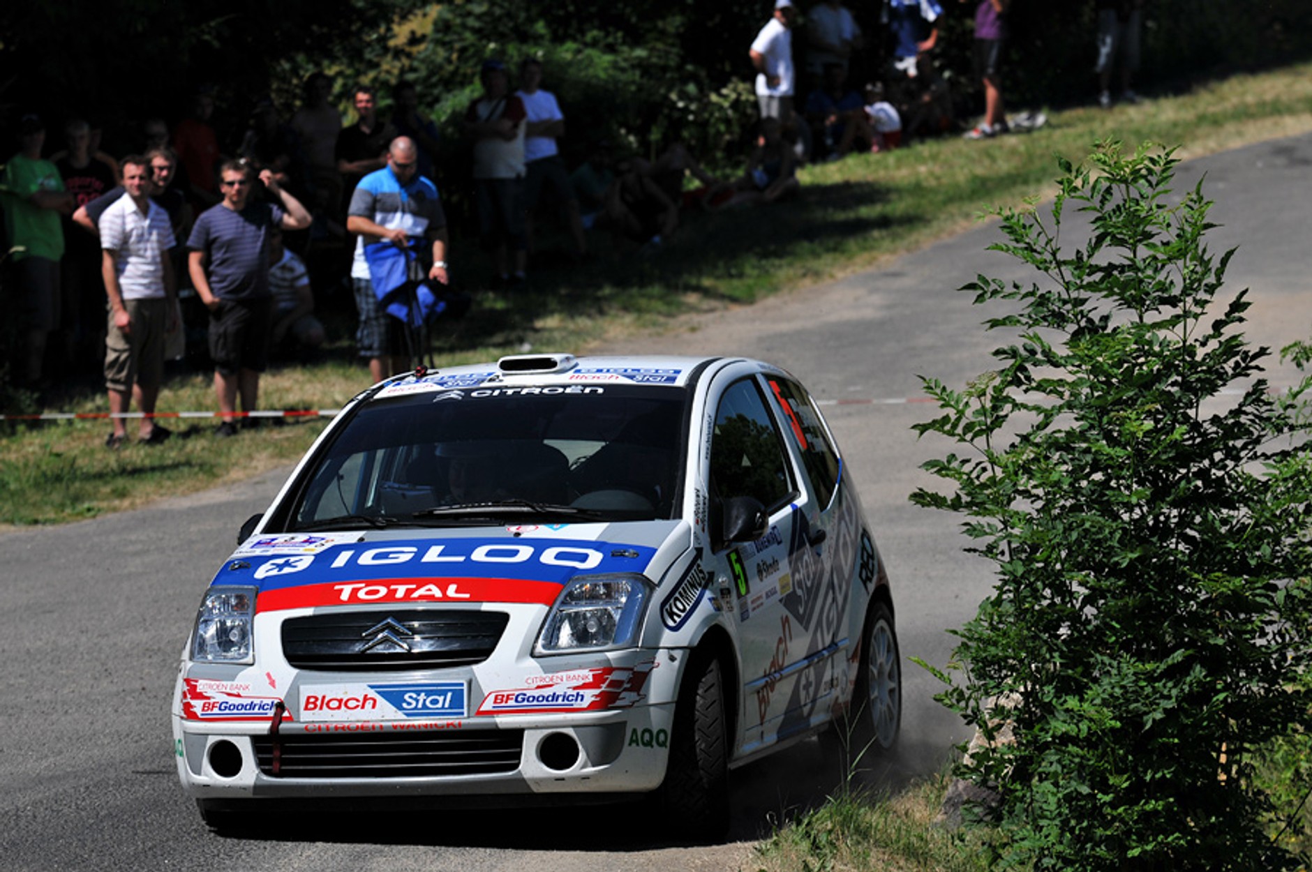 Rajd Bohemia 2010: duet Bębenków znów najlepszy w Citroën Racing Trophy