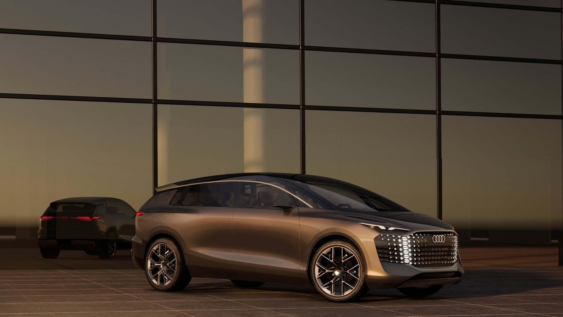 Audi urbansphere concept zapowiada pierwszego seryjnego minivana Audi