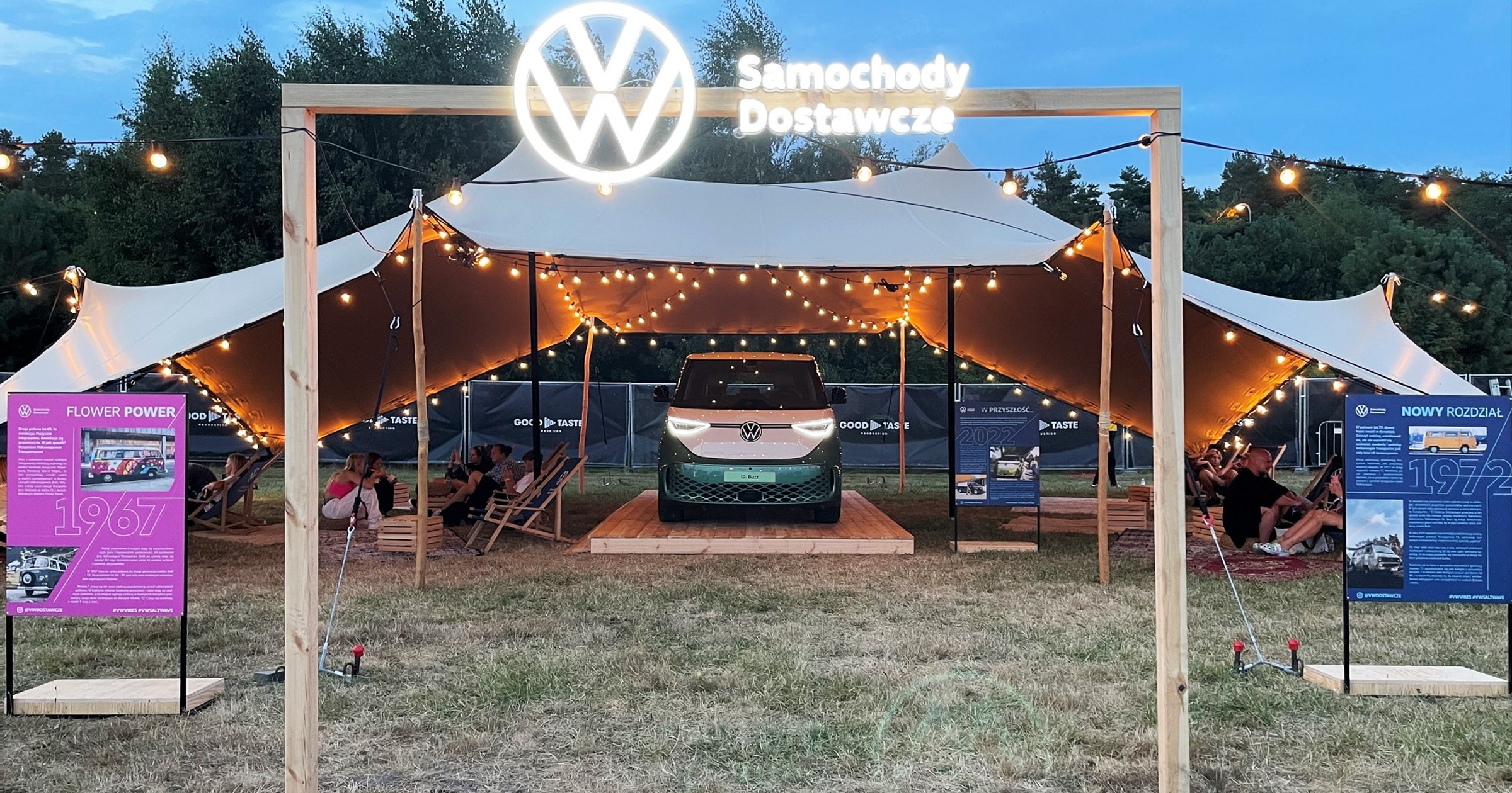 Volkswagen ID. Buzz na festiwalu Salt Wave w Jastarni