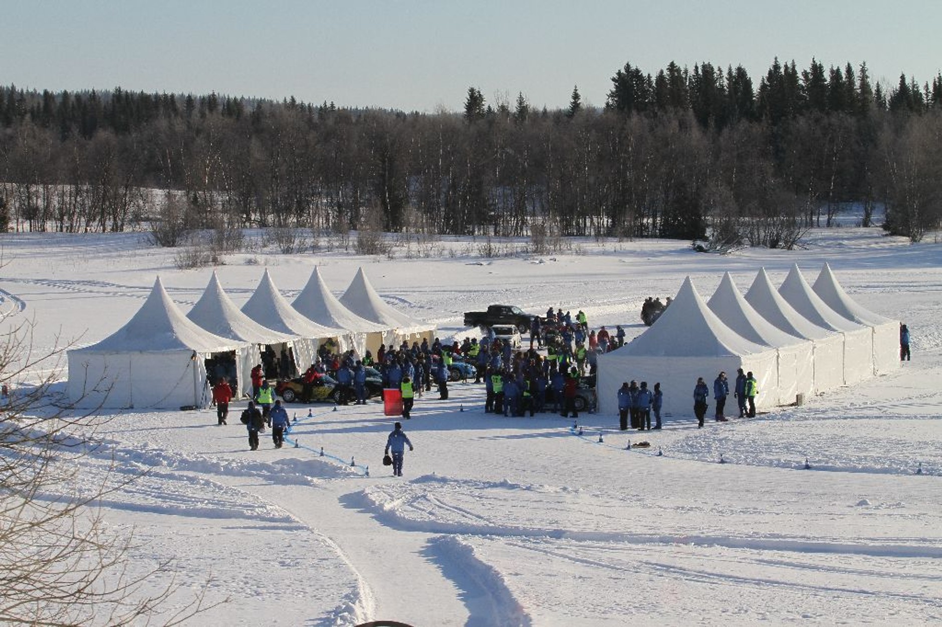 Emocjonujący finisz wyścigu Mazda MX-5 Ice Race