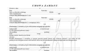 Umowa zamiany