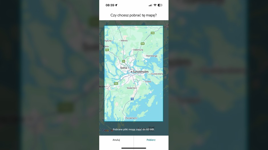 Google Maps offline - jak pobrać mapy na telefon?