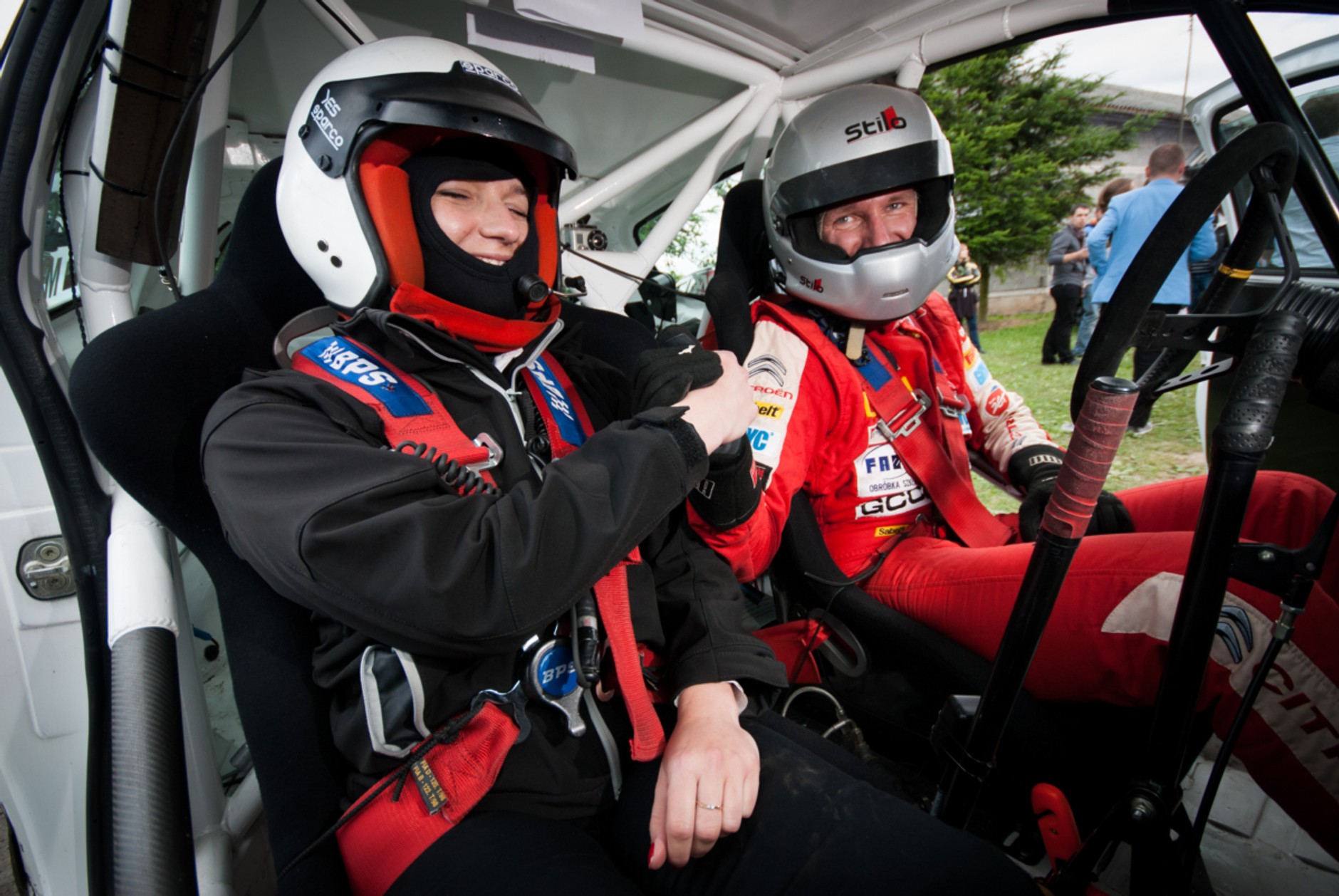 Wrażenia z jazdy Citroenem C2 R2 z Tomkiem Grycem