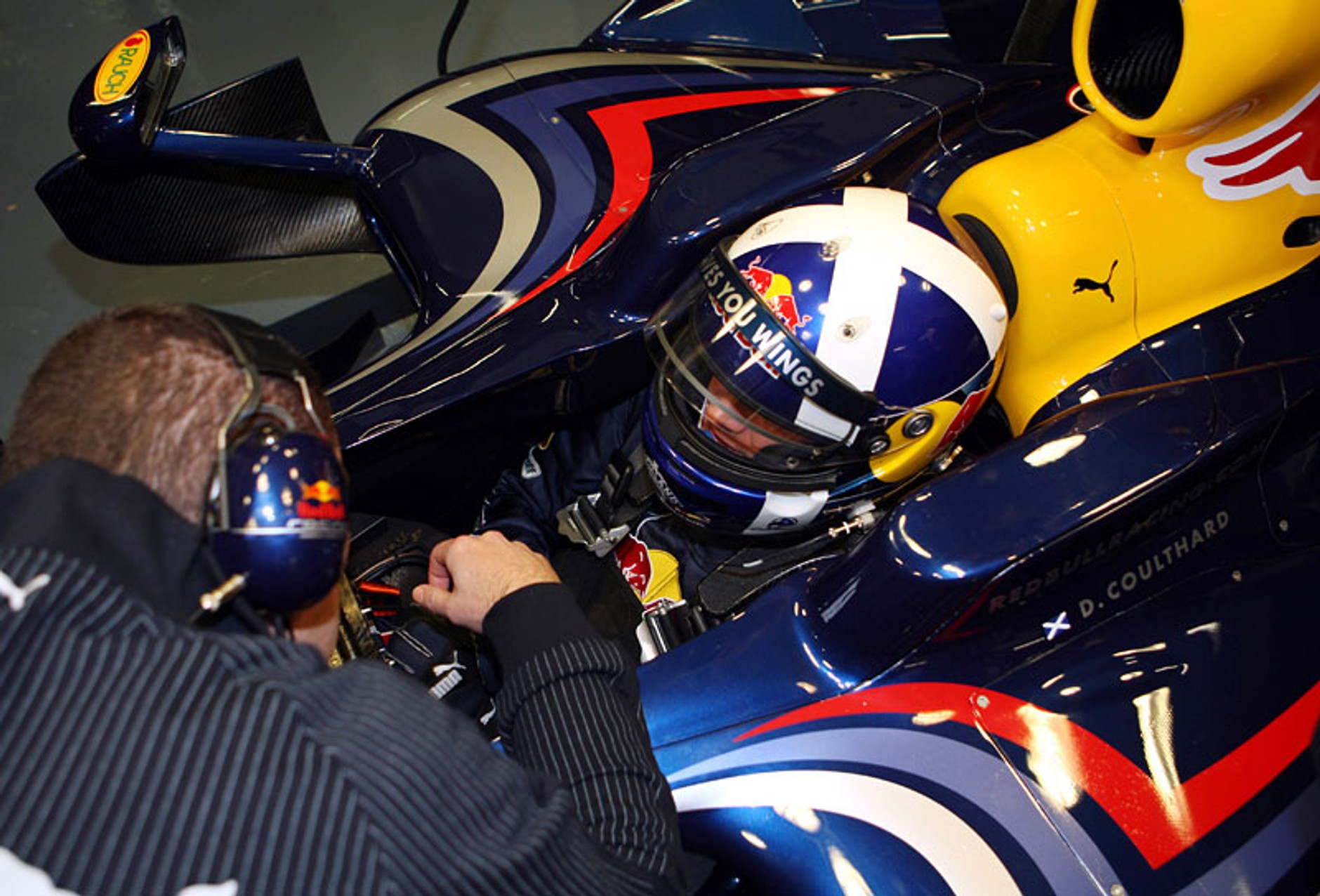 Red Bull Racing 2008 - kierowcy, historia