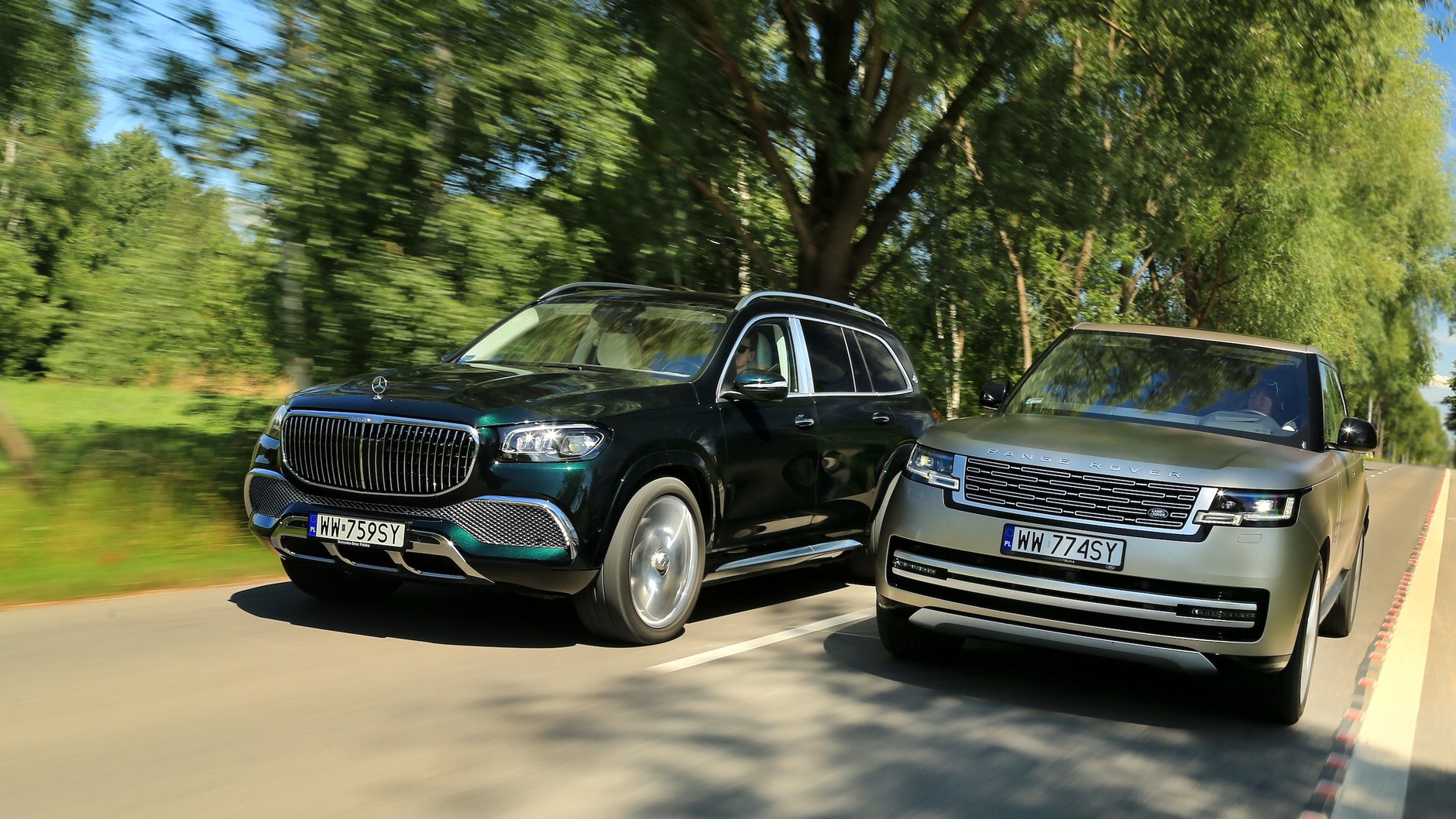 Range Rover LWB P530 First Edition i Mercedes-Maybach GLS 600