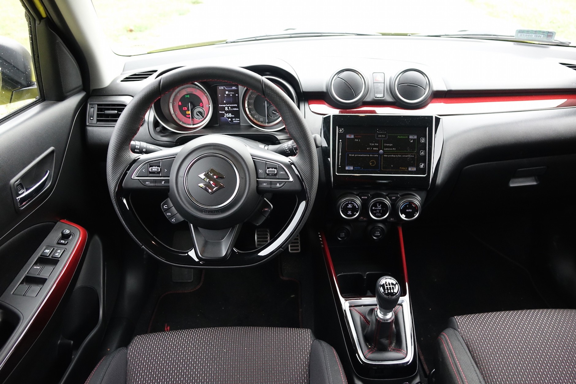 Suzuki Swift Sport deska