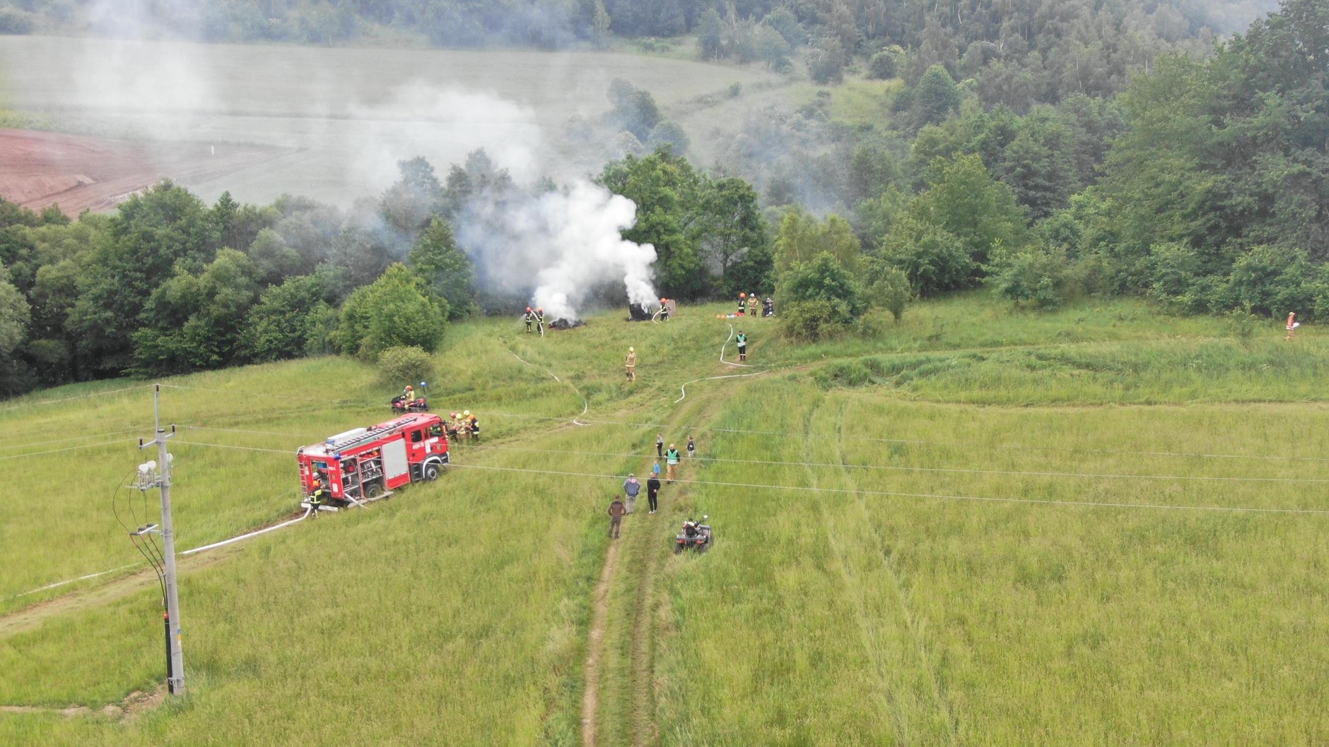 Ćwiczenia służb ratunkowych