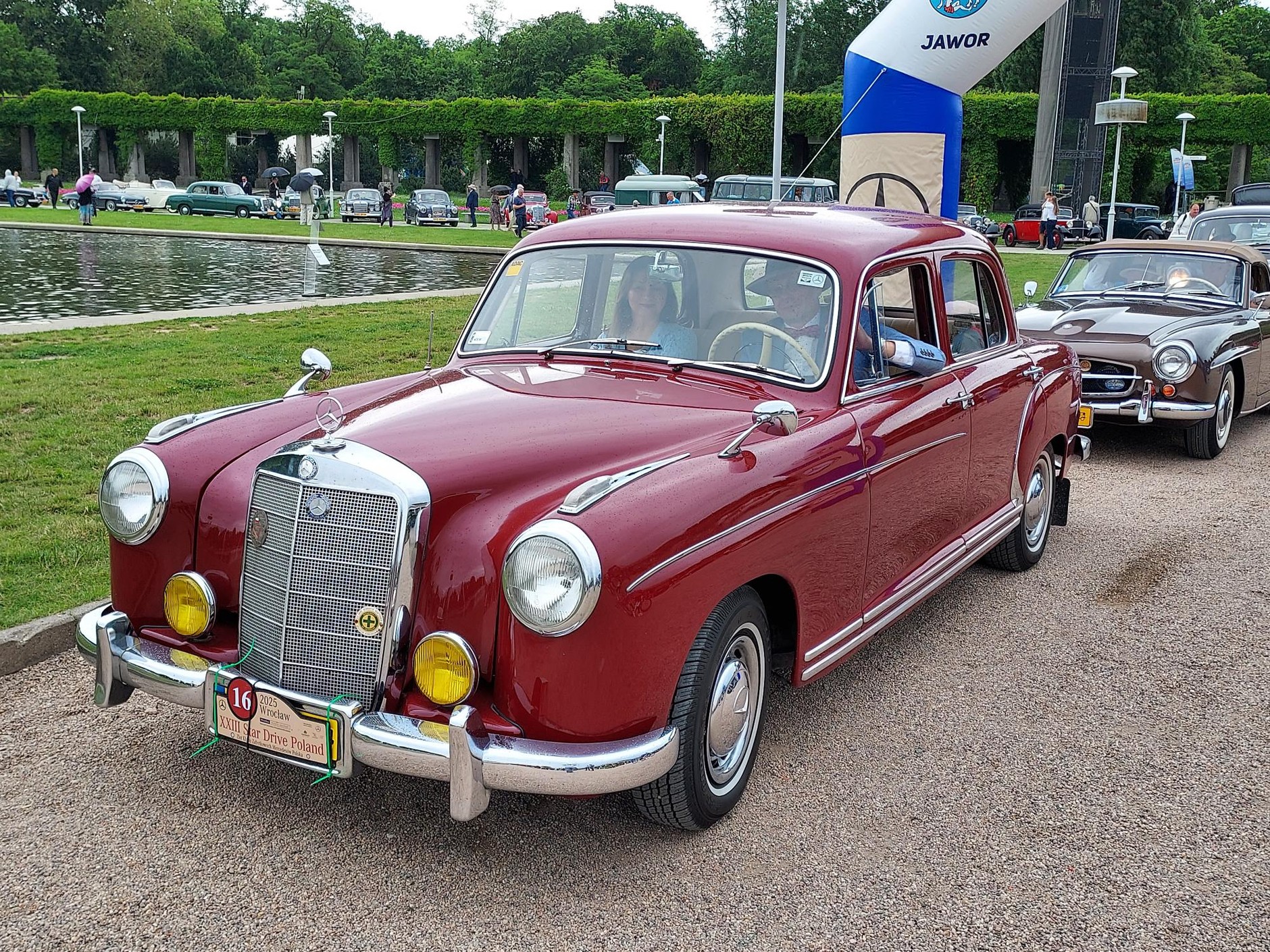 Zlot zabytkowych Mercedesów Wrocław 2025