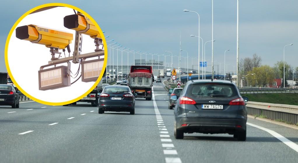 Autostrada A4 i kamery odcinkowego pomiaru prędkości - zdjęcie ilustracyjne