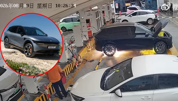 Luksusowy SUV zapalił się podczas ładowania. Producent wskazuje możliwy powód