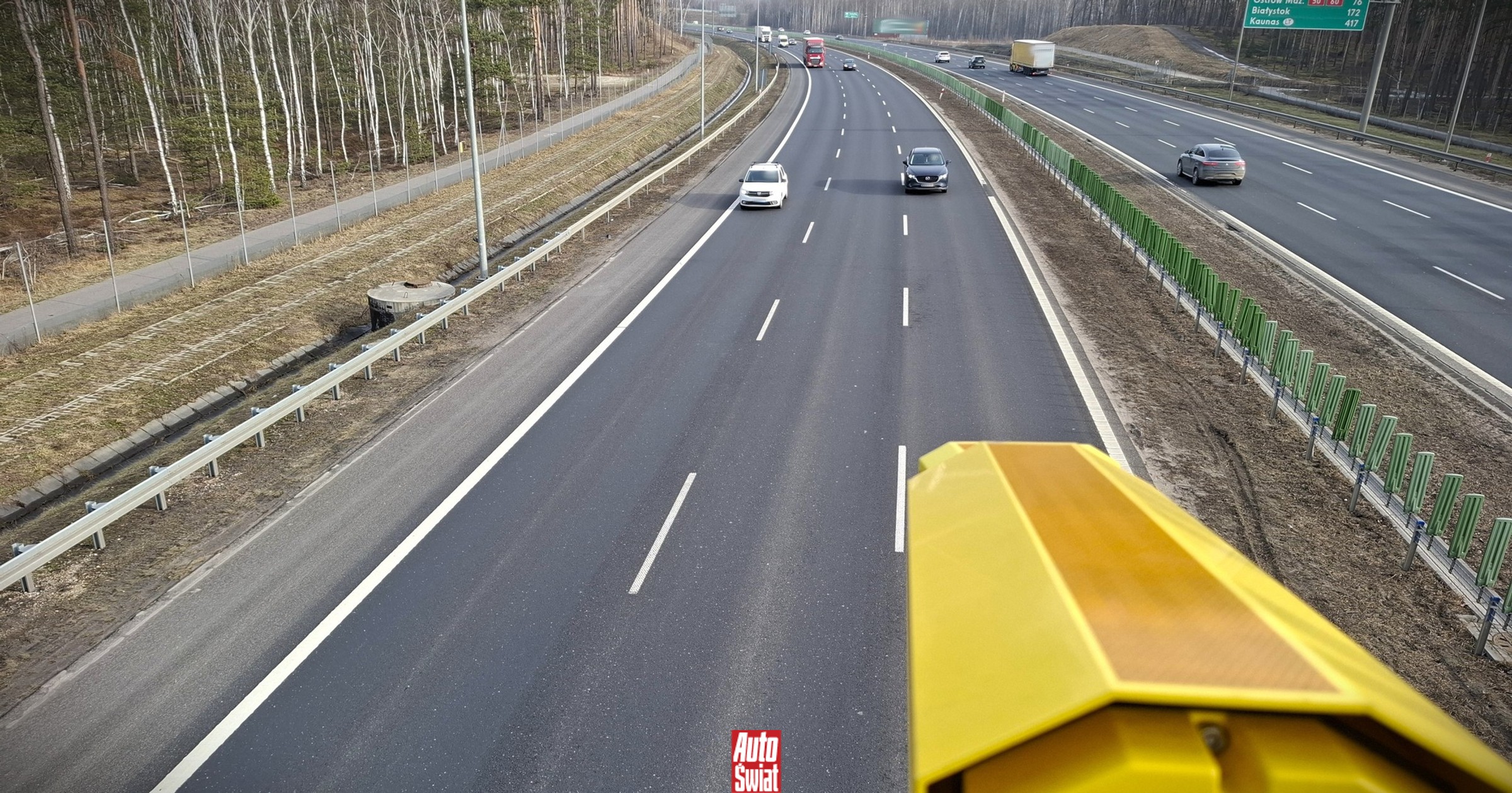 Już działa nowy odcinkowy pomiar prędkości. Kamery stoją pod Warszawą