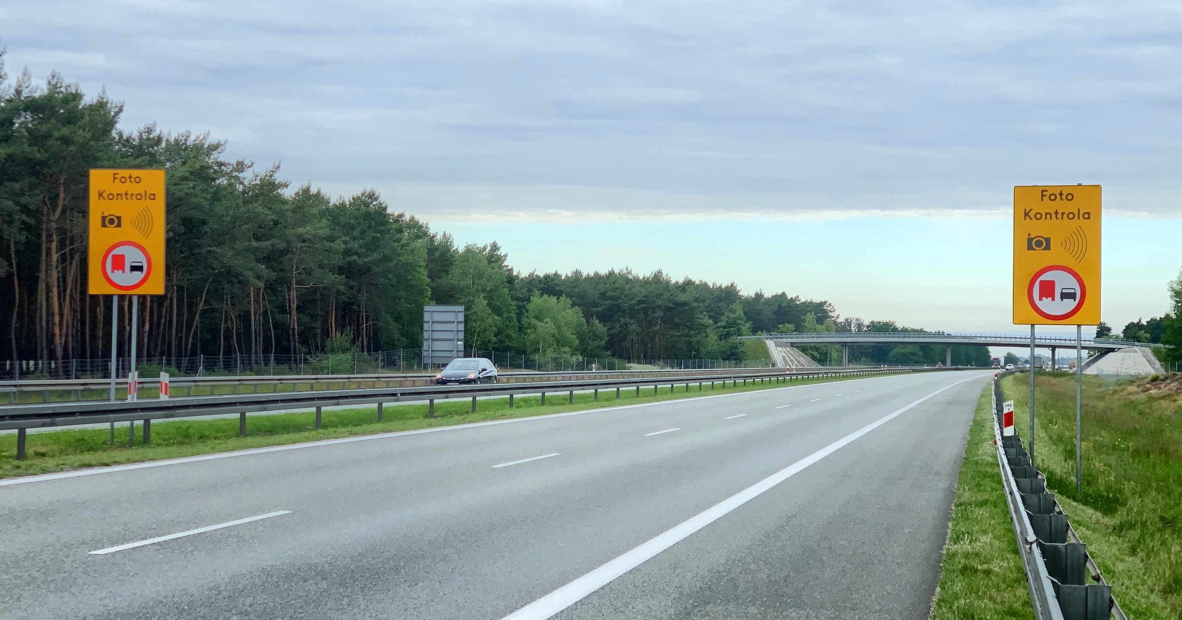Fotokontrola na autostradzie A2
