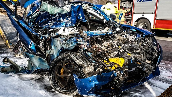 Koszmarny wypadek na dolnośląskim odcinku autostrady A4. To cud, że nikt nie zginął